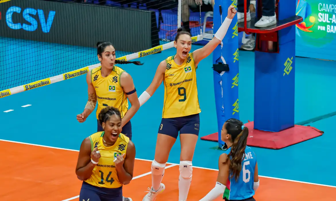 Brasil vira de 13 a 0, bate a Argentina e garante vaga no vôlei feminino em Los Angeles