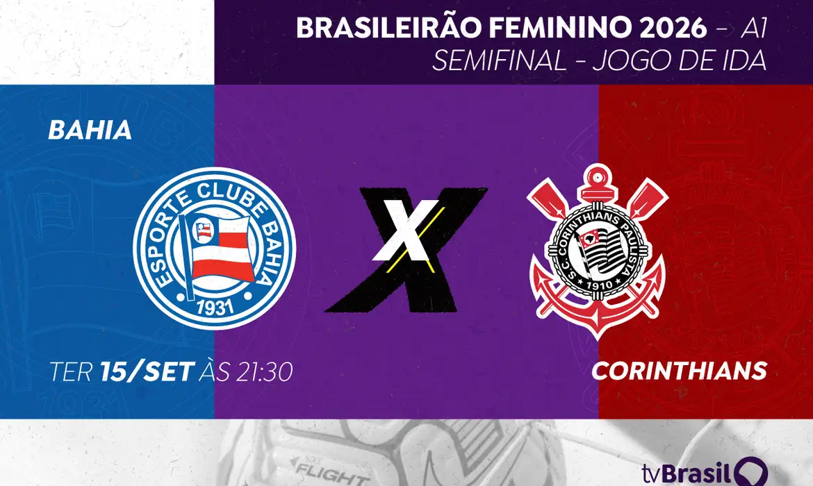 Bahia e Corinthians abrem a semifinal do Brasileirão Feminino na Fonte Nova